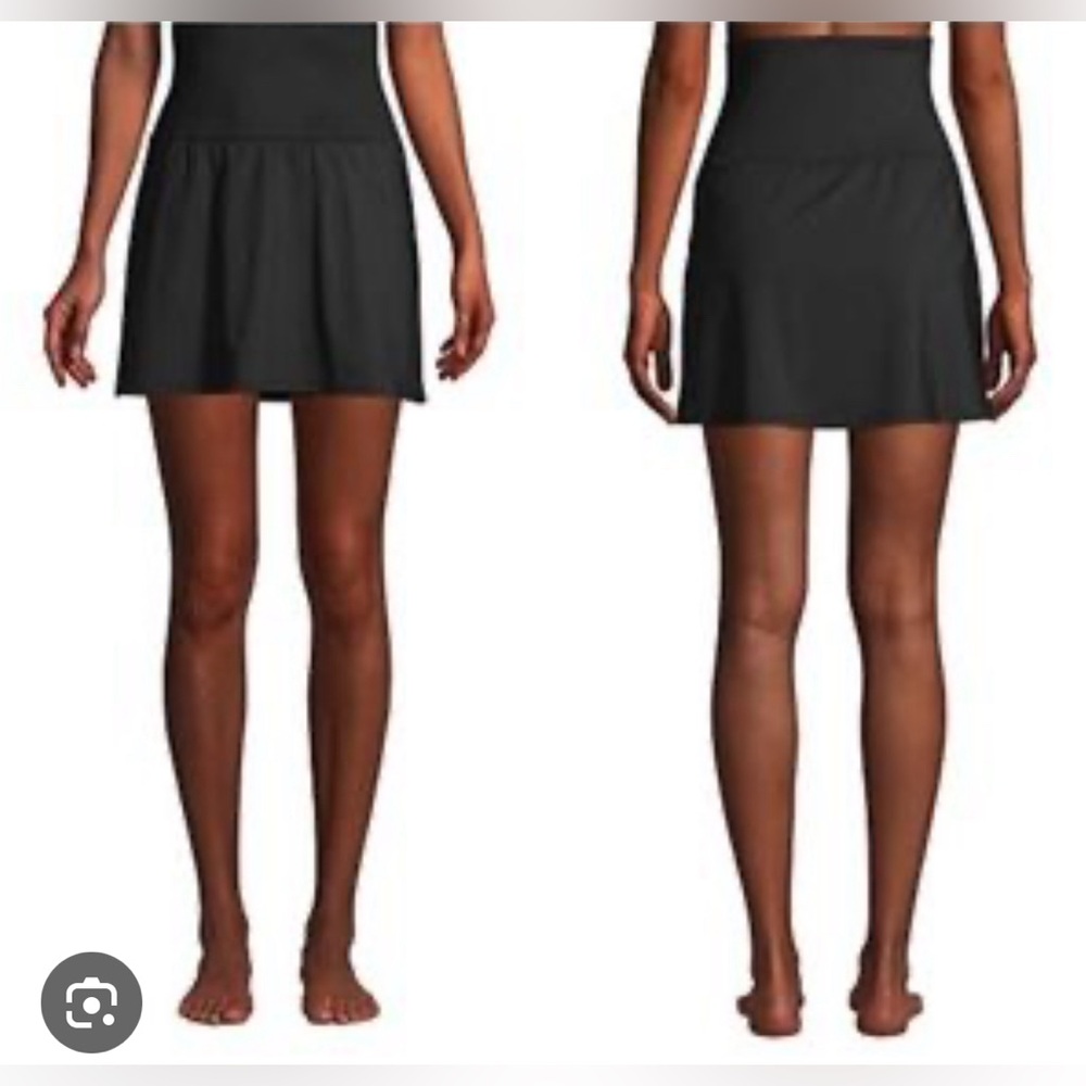 Land’s End High-Waisted Swim Skirt with bonus Sunset Tankini